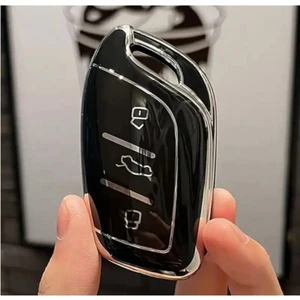 Mg Hs Gt Zs Ev Zx Mg5 Mg6 Roewe Rx3 Rx5 I5 Erx5 I6 I5 Nano Anahtar Kılıfı Siyah Gümüş Renk