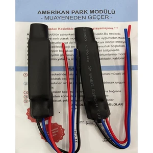 Amerikan Park Modülü Aç-Kapa Düğmeli Muayeneden Geçer