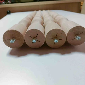 70CM 5'lik Ham Cnc Desenli Masa Ayağı