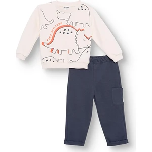 Hellobaby Cool Dino Sweatshirt-Pantolon