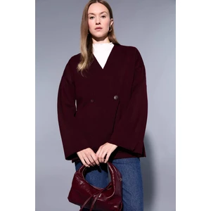 V Yaka Triko Hırka F6754AX25AU