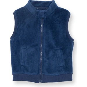 Hellobaby Erkek Bebek Polar Yelek Fermuarlı Hakim Yaka Atlet Kol