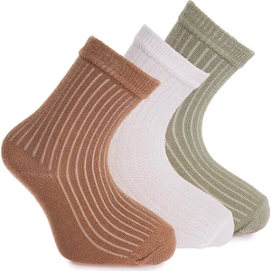 Hellobaby Unisex 3lü Soket Çorap Unisex