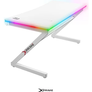 Markus Rgb Ledli Oyuncu Masası Beyaz