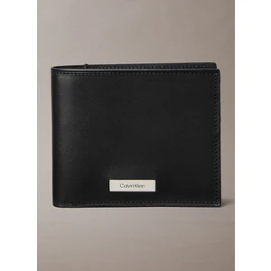 Calvin Klein Siyah Erkek Cüzdan Plaque Ew Bıllfold