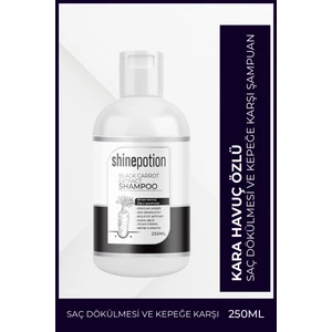 Kara Havuç Özlü Saç Dökülmesi ve Kepeğe Karşı 250 ml Şampuan