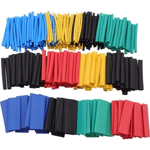 Isıyla Daralan Renkli Makaron Kablo Tamir ve Bakım Seti 530 Parça