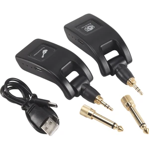 Gitar Kablosuz Sistemi Ses Verici Alıcı Elektro Gitar Bas Için USB Şarj Edilebilir Kablosuz Sistem (Yurt Dışından)
