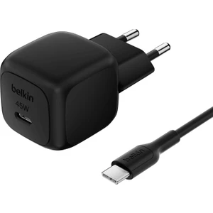 Kompakt Duvar Hızlı Şarj Cihazı 45 W + Usb-C - Usb-C Kablosu
