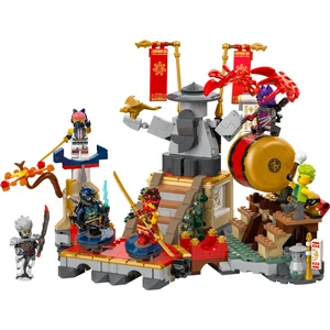 LEGO® NINJAGO® Turnuva Savaş Arenası 71818 - 7 Yaş & Üzeri Çocuklar için Yaratıcı Oyuncak Yapım Seti (659 Parça)