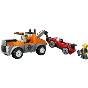 LEGO® City Çekici Kamyon ve Spor Araba Tamiri 60435 - 4 Yaş & Üzeri Çocuklar için Yaratıcı Oyuncak Yapım Seti (101 Parça)