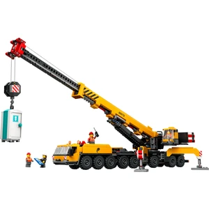 LEGO® City Sarı Mobil İnşaat Vinci 60409 - 9 Yaş & Üzeri Çocuklar için Yaratıcı Oyuncak Yapım Seti (1116 Parça)