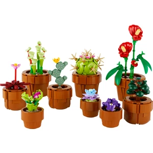 LEGO® Botanicals Minik Bitkiler 10329 - Yetişkinler için  Dekoratif, Sergilenebilir Yaratıcı Çiçek Model Yapım Seti (758 Parça)