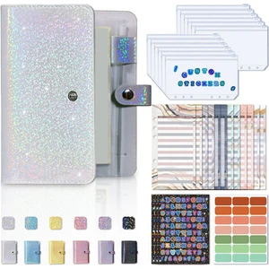 A6 Para Organizatör A6 Nakit Bütçe Binde Bütçe Planlayıcı Binder Fermuar Zarfları ile Bütçeleme Için Nakit Zarflar D D D (Yurt Dışından)