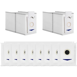 Ecovacs Deebot T30 Omni T30 Pro Max Vakum Süpürge Çantaları Için 10 Paket Yedek Toz Torbası (Yurt Dışından)