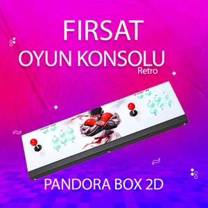 Idragon® Klasik Oyun Konsolu Hd Arcade Station, Pandora Box 2d Oyunlu Tv Bağlanan, Retro Atari