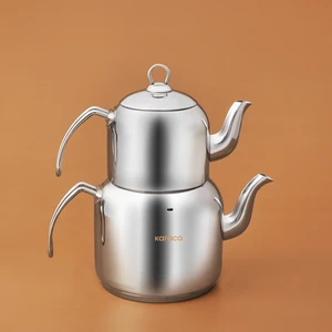 Deren Devrilmez Maxi Boy Indüksiyon Tabanlı Çaydanlık Takımı