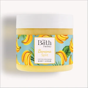 The Bath Factory Nemlendirici ve Arındırıcı Vücut Peelingi - Muz Aromalı 300GR