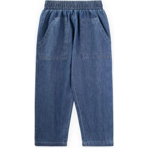 Kot Pantolon 2-8 Yaş Mavi