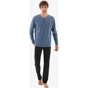 Erkek Pijama Takımı 40781 - Mavi