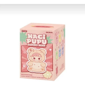 Popmart Haci Pupu Gummy Bear Labubu Yeni Seri Tatlı Peluş Oyuncak