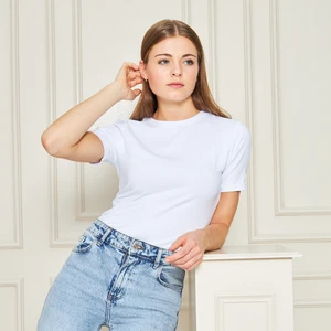 Bisiklet Yaka Kadın T-Shirt