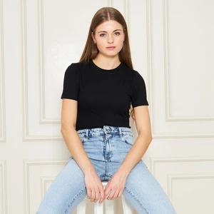 Bisiklet Yaka Kadın T-Shirt