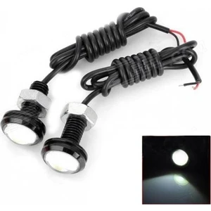 2 Adet Vidalı Beyaz Kartal Gözü Eagle Eye Gündüz Ledi Ayna Altı Ledi