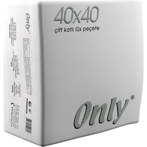 ONLY 40x40 Cm lux Peçete 100 Yaprak