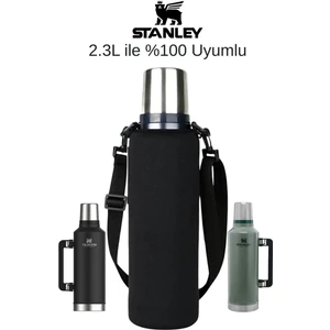 Neopren Termos Çantası ve Omuz Askısı - 2.3 Lt Klasik Çanta Dayanıklı Koruyucu Kılıf