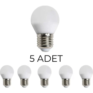 CT-4232 LED Ampul 6W Beyaz Işık E27 Duy - 5’li Paket