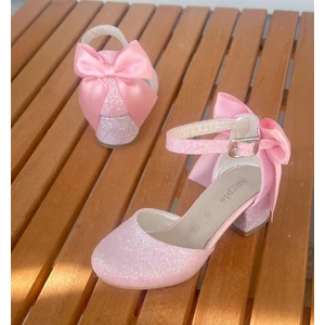 Çocuk Topuklu Ayakkabı, Kısa Topuklu Çocuk Topuklu Ayakkabı, Çocuk Abiye Ayakkabı
