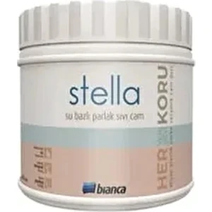 Stella Su Bazlı Parlak Sıvı Cam Yüksek Dayanım Özellikli İç Cephe Boyası