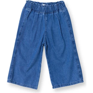 Hellobaby Kız Bebek Denim Pantolon Reçme Paça