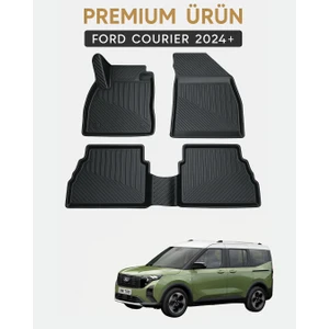 Ford Tourneo Courier 2024 ve Sonrası 3D Oto Paspas Premium