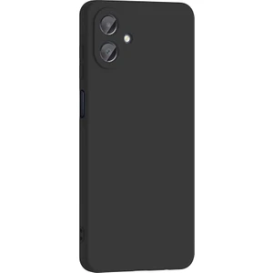 Samsung Galaxy A07 Uyumlu Kılıf Mara Lansman Soft Silikon Içi Kadife Siyah
