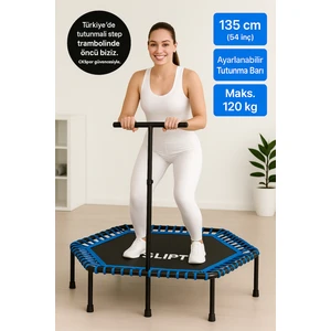 135 cm ''(54 Inç) Tutunmalı Step Trambolin