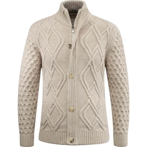 Erkek Kalın Örgü Triko Hırka Düğmeli ve Fermuarlı Cepli Klasik Kalıp - 5248M