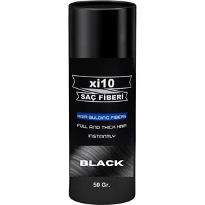 Xı10 Dolgunlaştırıcı Saç Tozu Topik Siyah 2 Adet X 50 Gr