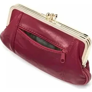 Hakiki Deri Kırmızı Kadın Cüzdanı