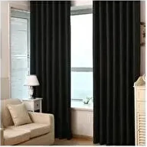 Blackout Karartma Güneşlik Perde Pilesiz Siyah