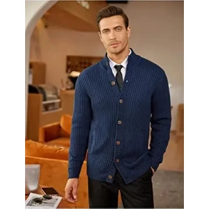 Elke Erkek Triko Hırka