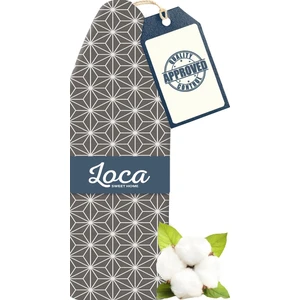 Loca Sweet Home %100 Pamuk (55*140)CM Özel Yanmaz Yüzey 5mm Süngerli Ütü Masası Kılıfı Örtüsü Geometri Desen