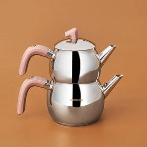 Belinay İndüksiyon Tabanlı Midi Rose Çaydanlık Takımı