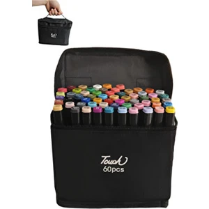 Touch 60 Adet Çift Taraflı Marker Kalem Double