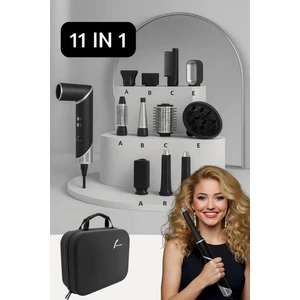 11 In 1 Multi Styler Hava Üflemeli Saç Şekillendirme Kurutma Çok Fonksiyonlu Ultra Set