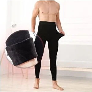 Erkek Kürk Peluş Tayt Battal Peluş Tayt Kürk Tayt Büyük Beden Peluş Tayt