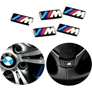 Bmw ///m Logo Damla Sticker (5 Adet)
