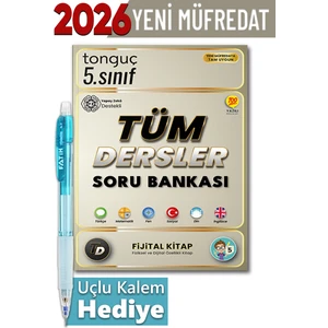 Tonguç Akademi 5. Sınıf Tüm Dersler Soru Bankası + Hediyeli