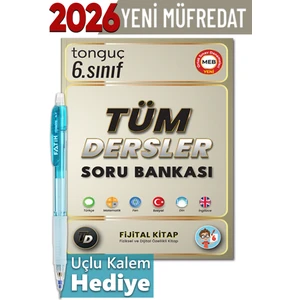 Tonguç Akademi 6. Sınıf Tüm Dersler Soru Bankası + Hediyeli